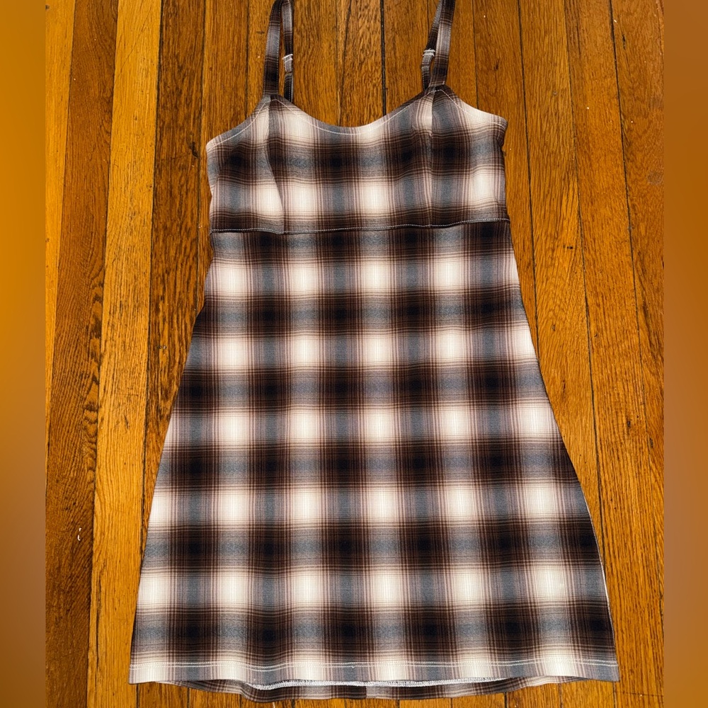 Hollister Plaid Mini Dress